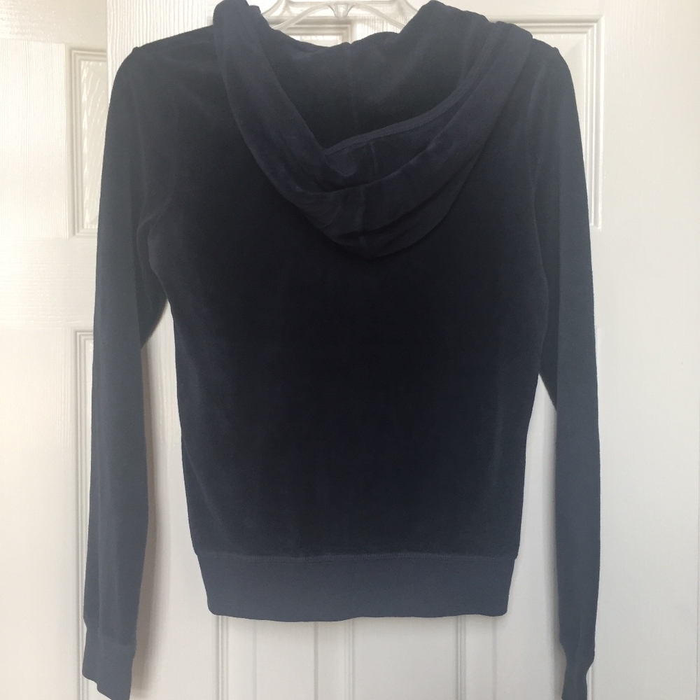 Navy hooded jacket - Picture 2 of 2